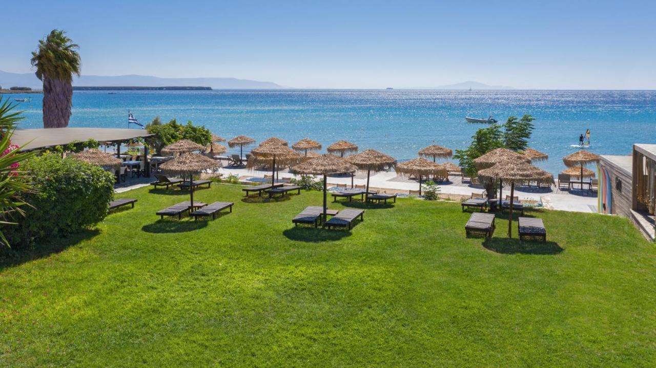 Golden Beach Hotel Chrisi Akti  Exterior foto