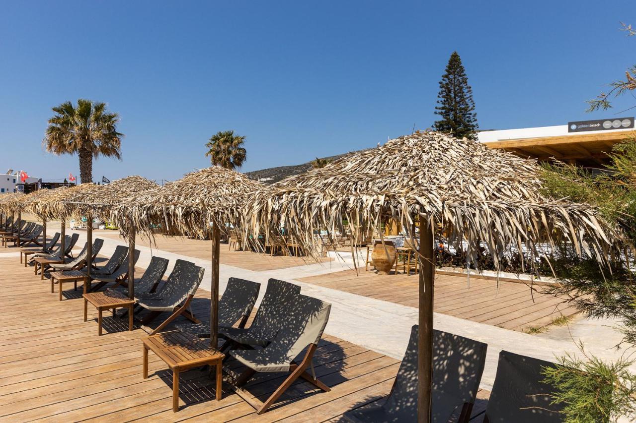 Golden Beach Hotel Chrisi Akti  Exterior foto