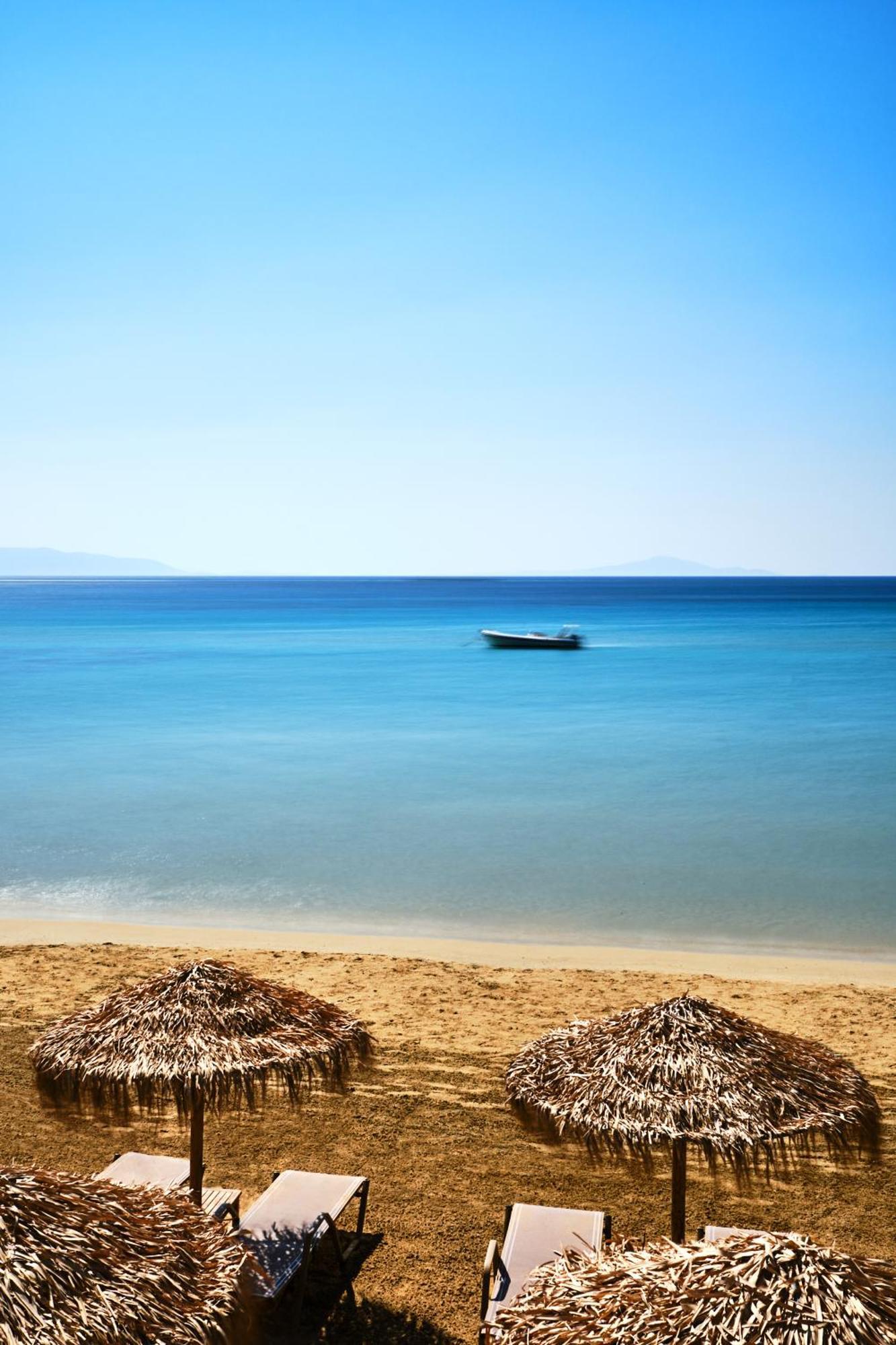Golden Beach Hotel Chrisi Akti  Exterior foto