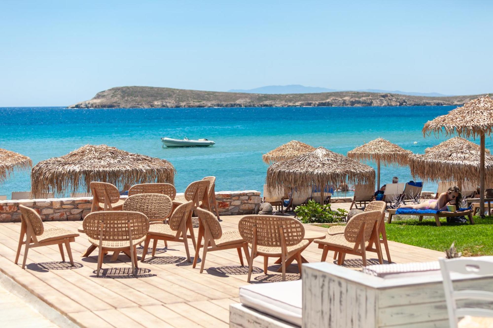 Golden Beach Hotel Chrisi Akti  Exterior foto